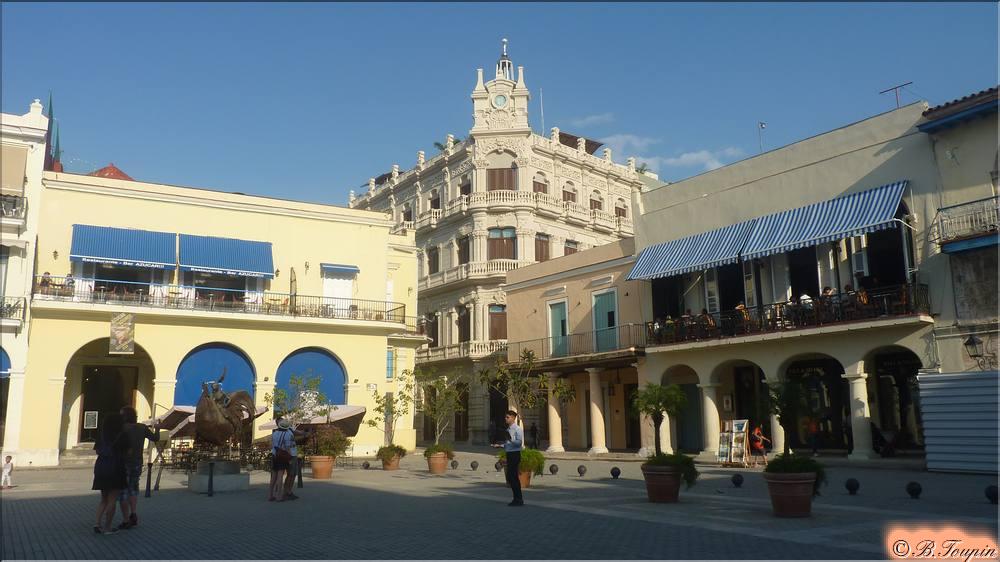 Vieille Place, La Havane. Place centrale vielle ville.